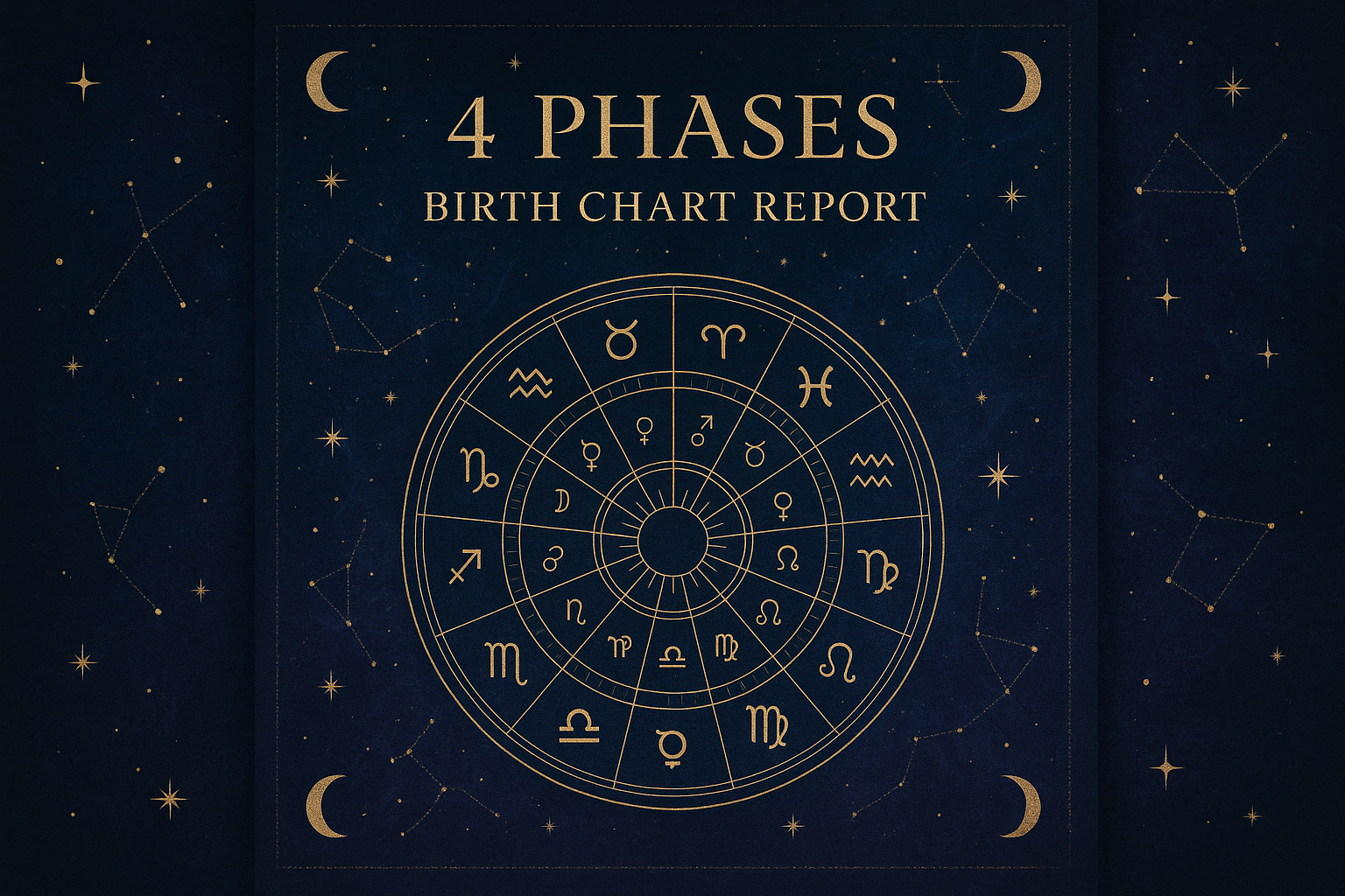 4 Phases Birth chart Report