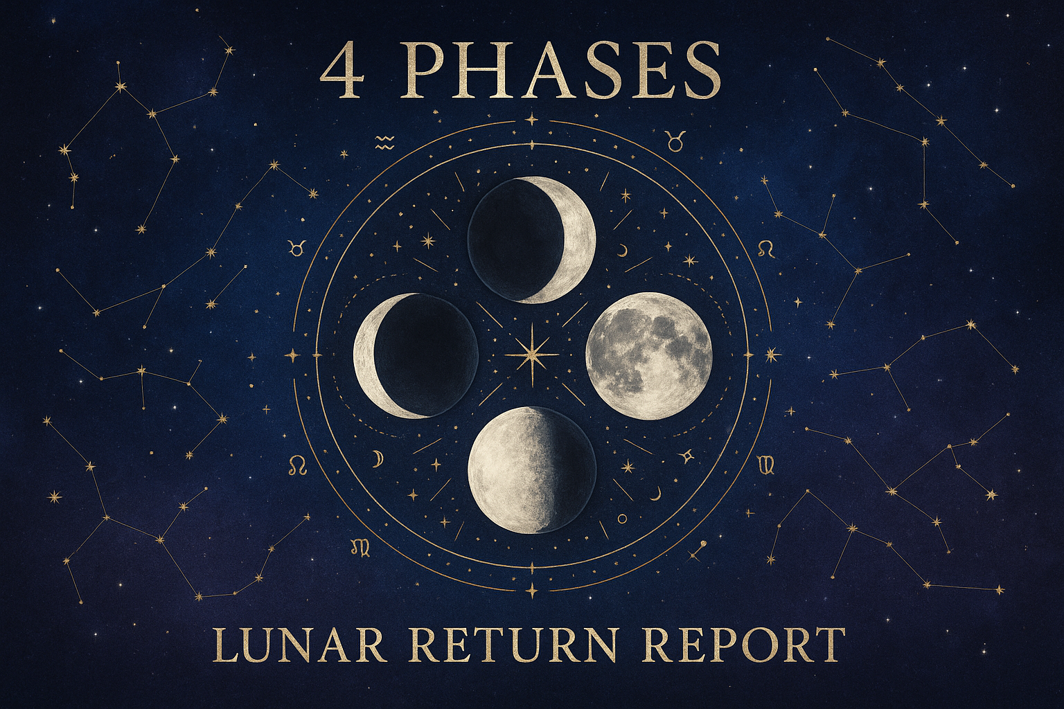 4 Phases Lunar Return Report