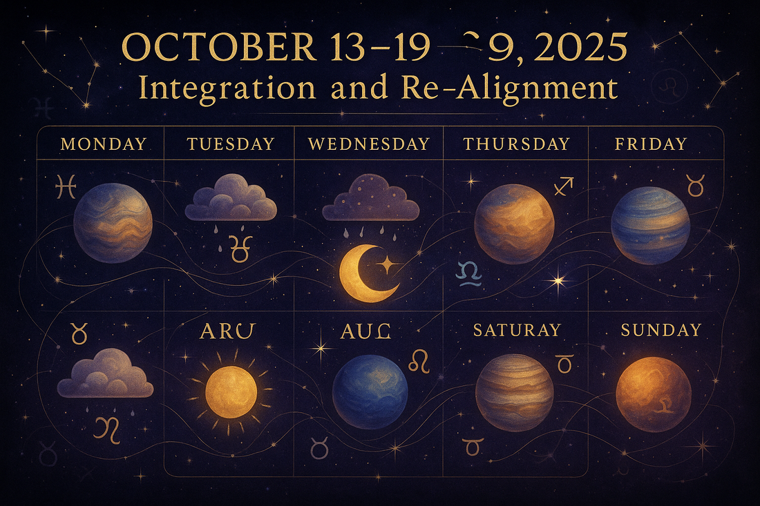 Astro-Weather | October 13–19, 2025: Integration & Re-Alignment