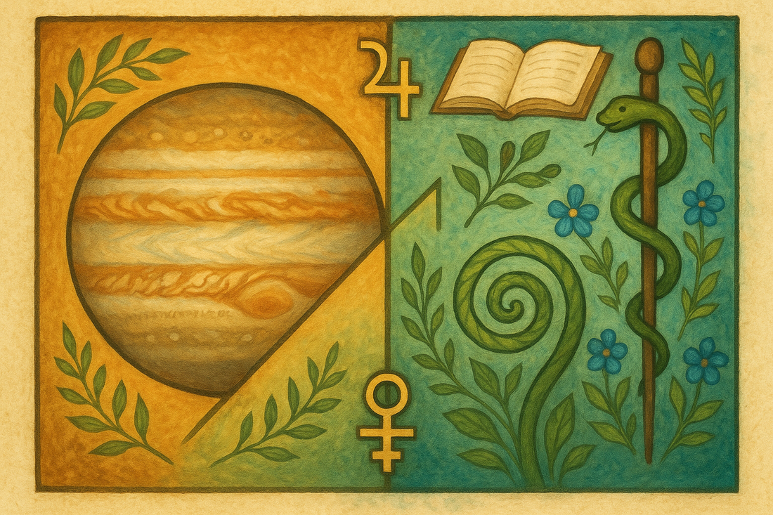 Jupiter Square Chiron: Meaning, Healing, and Growth