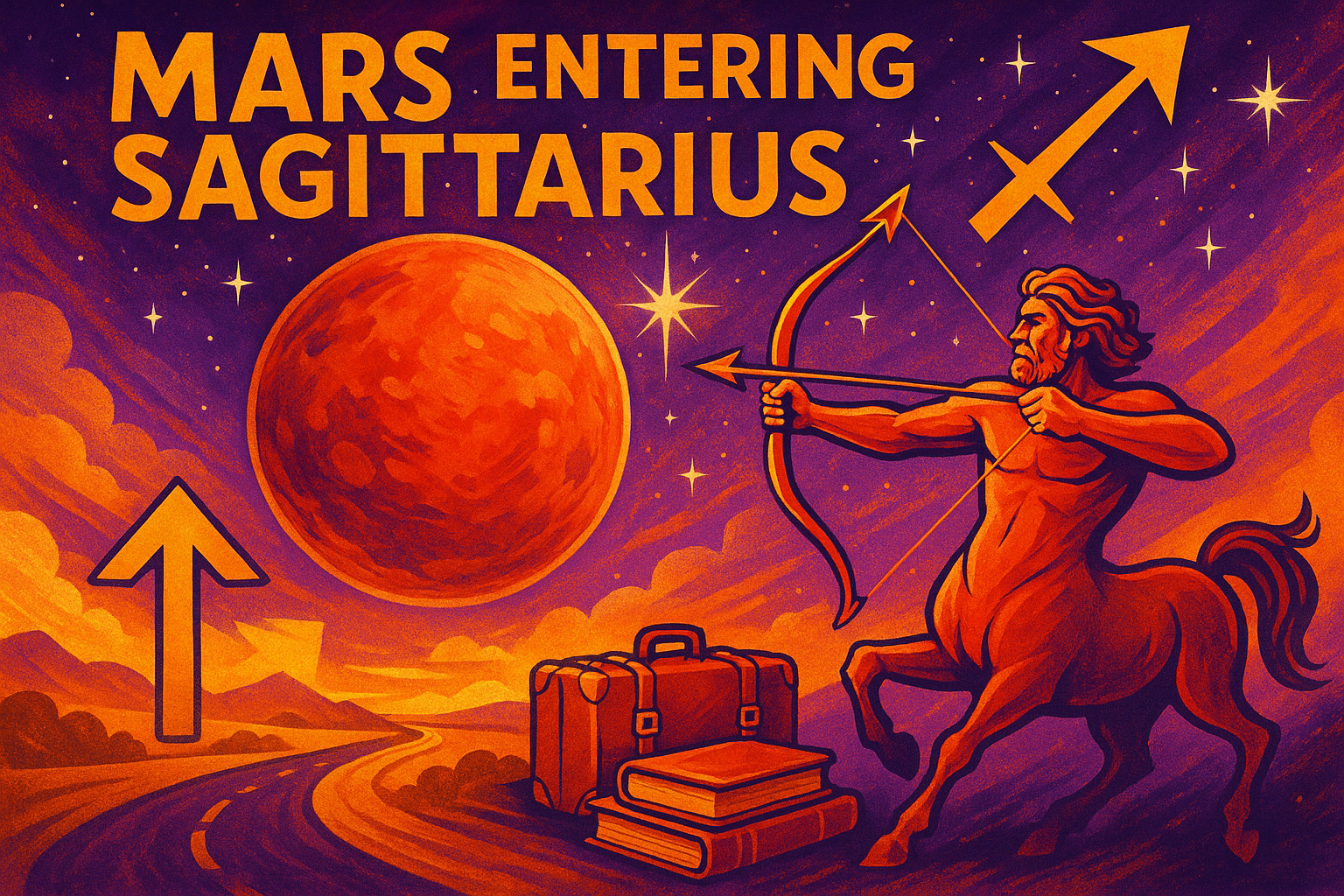 Mars Enters Sagittarius: Energetic Shifts, Meaning, and Effects