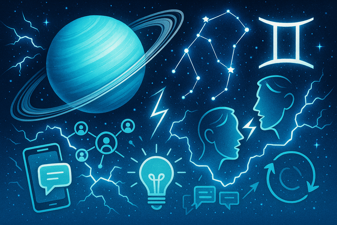 The Winds of Change: Uranus Shifts into Gemini – Impact on Communication &amp; Connection