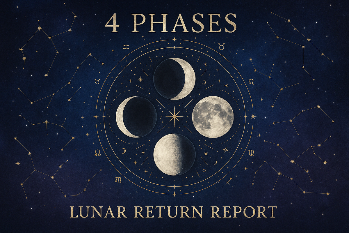 4 Phases Lunar Return Report