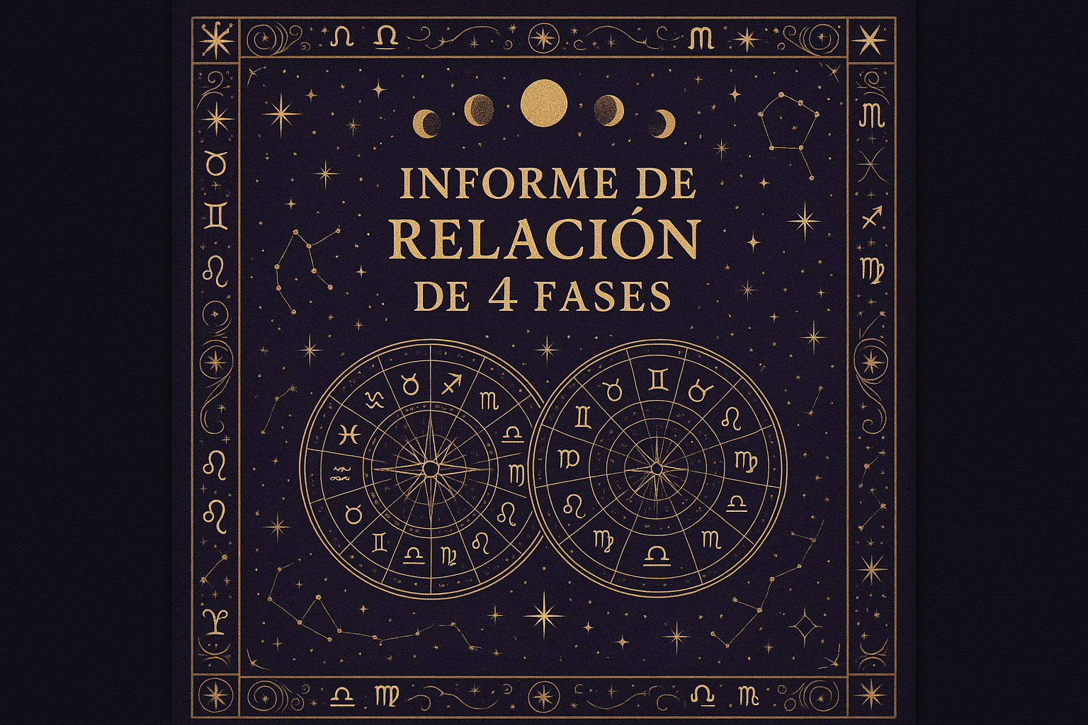 Informe de relación de 4 fases (español) astrology report
