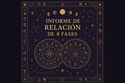 Informe de relación de 4 fases (español) astrology report