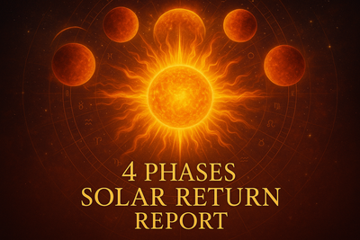 this is for a 4 Phases Solar (Sun) return report there shouldn't be any moons in the image
